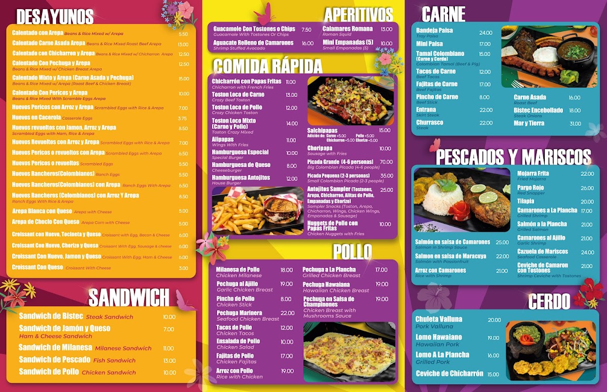 Antojitos y más Express Menu - Image 1